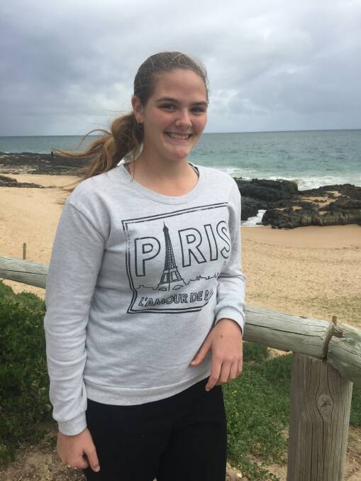 Dalyellup schoolgirl Sam Russell, 15, rescued a mother and child stuck in a rip at a Dalyellup beach on July 8