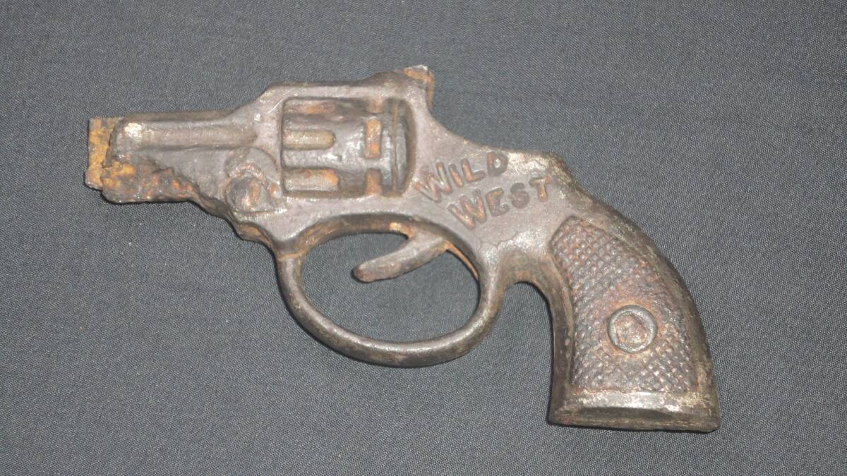 An old handgun which will be among the exhibits at the new Paisley Centre museum.