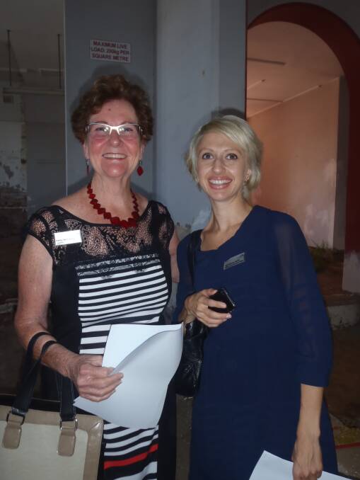 Betty McCleary and Lee-Maree Gallo at the launch.
