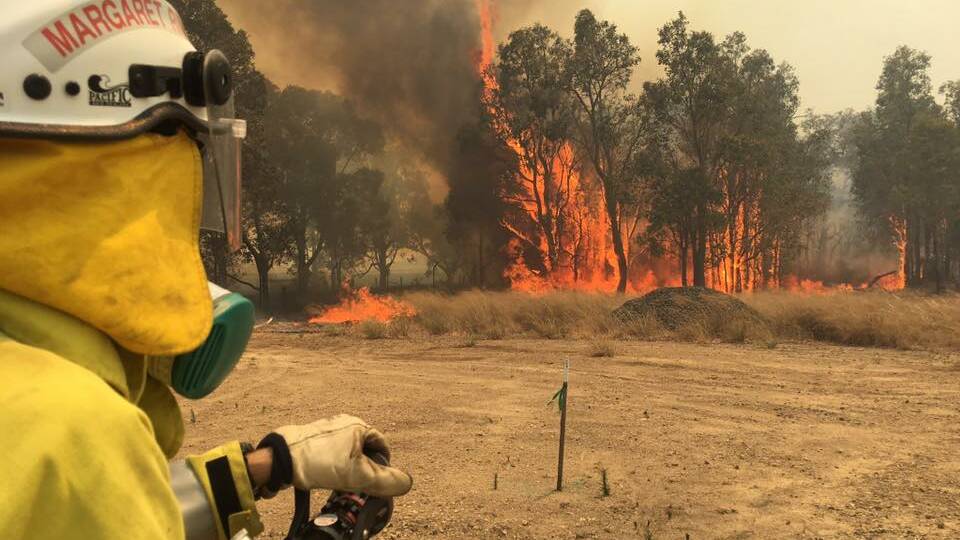 Margaret River has sent a taskforce to help fight the Waroona fires.