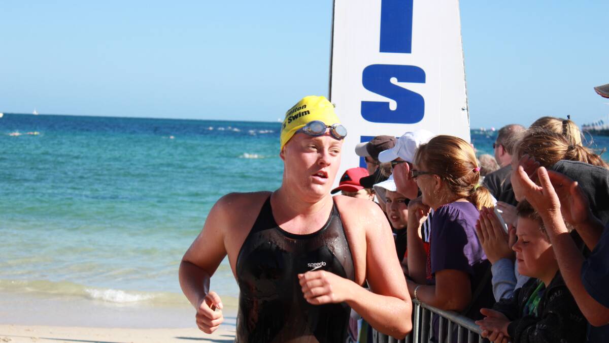 The second female to finish was 19-year-old Liz Bellis.