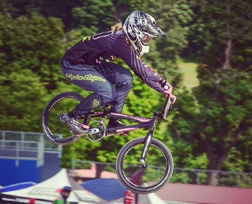 Bunbury girl Lauren Reynolds is prepared for a big showing at the 2015 BMX World Championships.