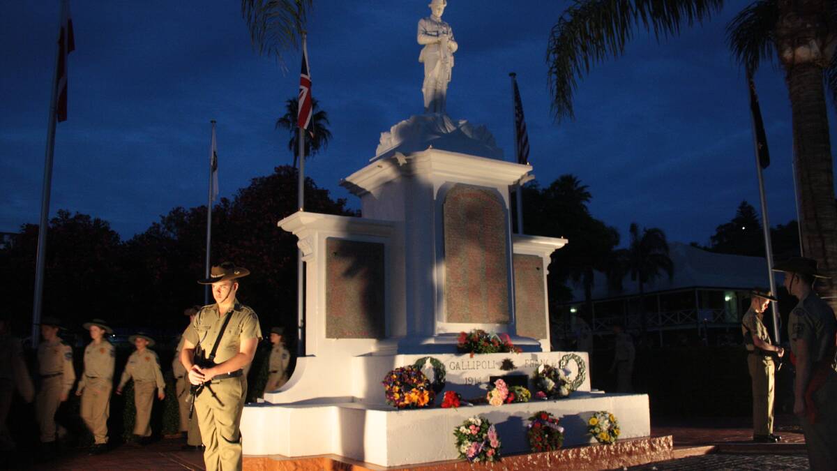The Dawn Service in Bunbury will attract thousands this year. 