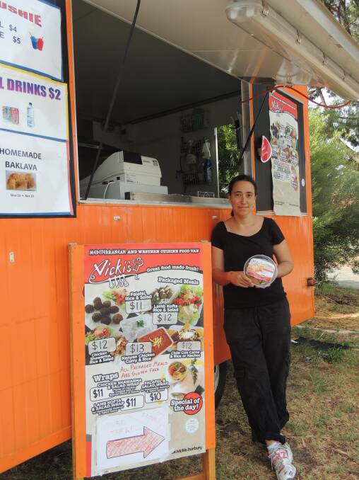 Vicky Eyal will bring her Middle Eastern food van  back to Bunbury’s Multicultural Night Under the Stars this month. 