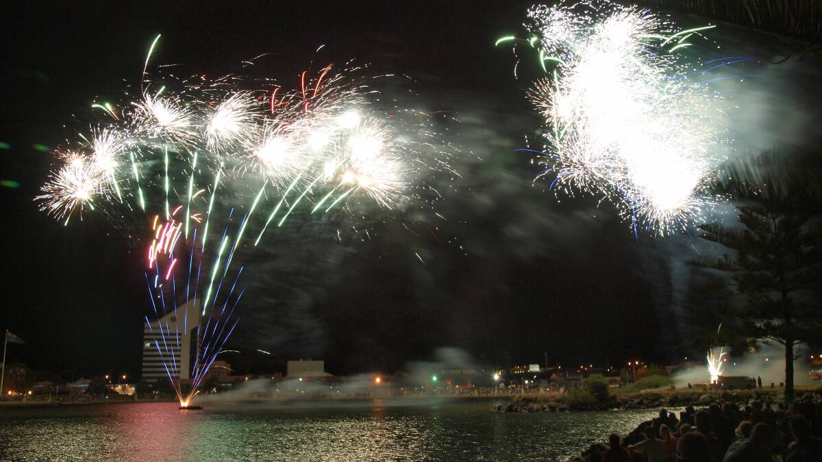Imagine watching the Leschenault Inlet fireworks show from the new balcony at the Bunbury Regional Entertainment Centre. 