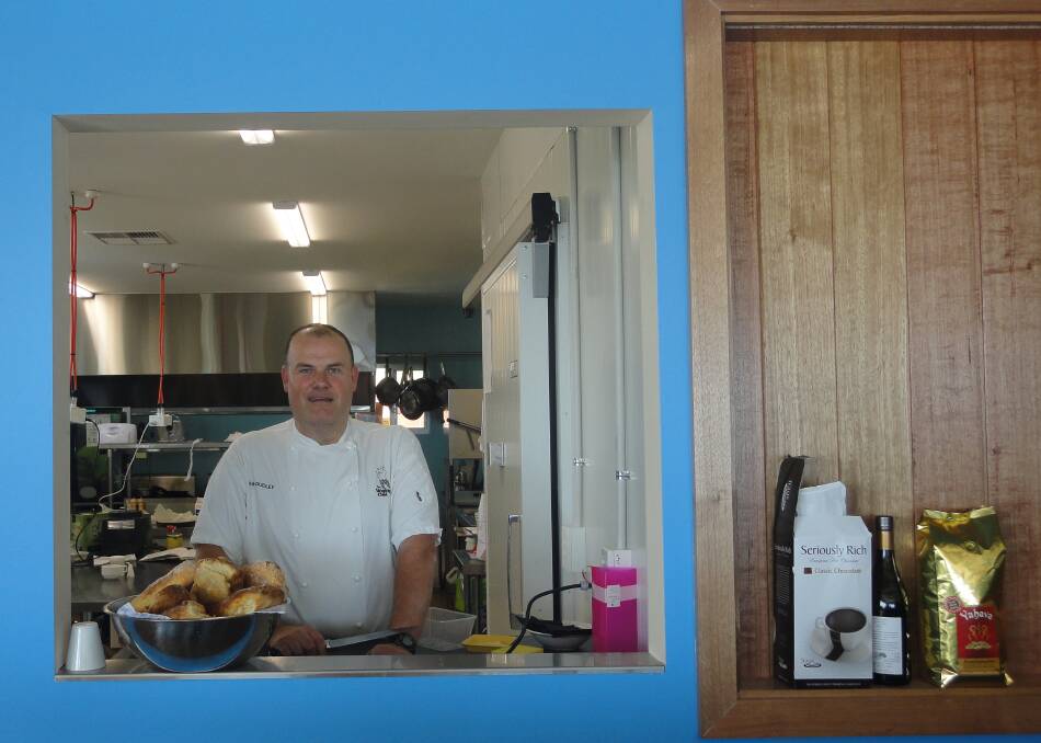 World Kitchen owner John Dudley pictured in his restaurant. 