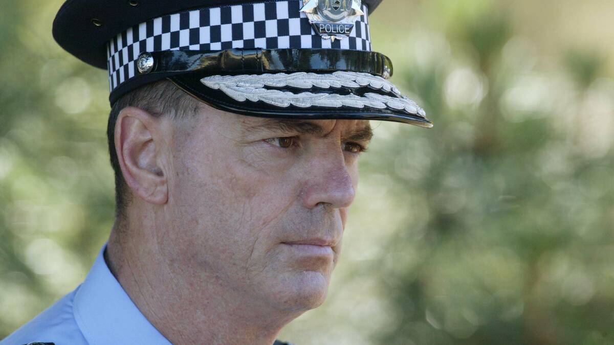 WA Police Commissioner Karl O'Callaghan will be in Bunbury on Wednesday. 