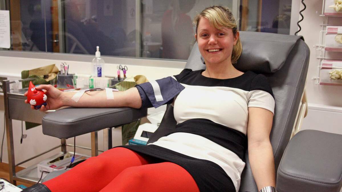 Bunbury girl Jemillah Bickerton is a regular blood donor. 