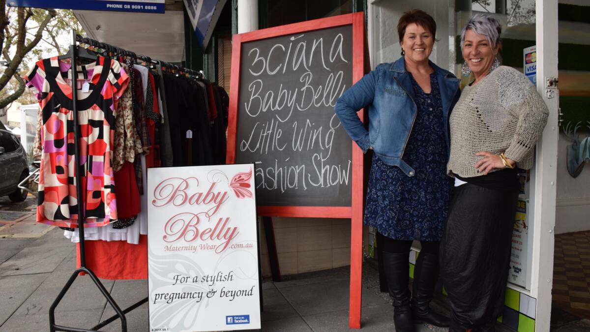 Baby Belly Maternity Wear part-owner Jodi Clark and 3Ciana owner Vanessa Schefe will join Little Wing in hosting a fashion parade this weekend.   