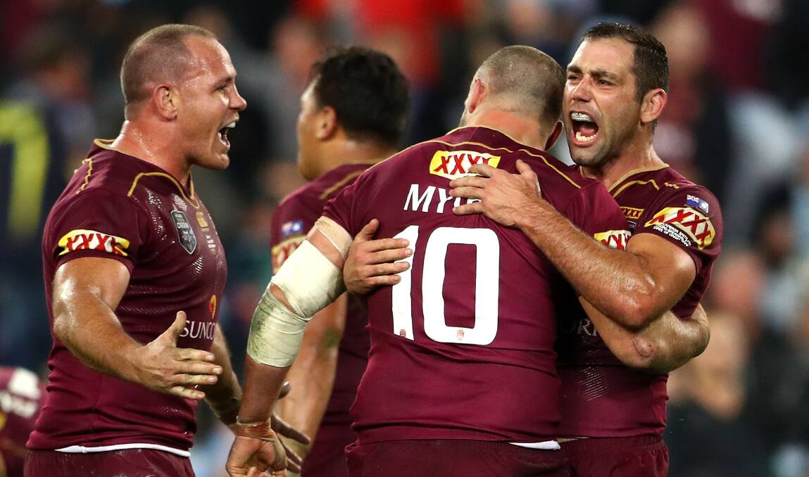 HIGH DEFINITION: Southern Cross Austereo says it won't be able to upgrade its transmission equipment in time for viewers to be able to watch the third rugby league State of Origin match in HD. Photo: Getty Images