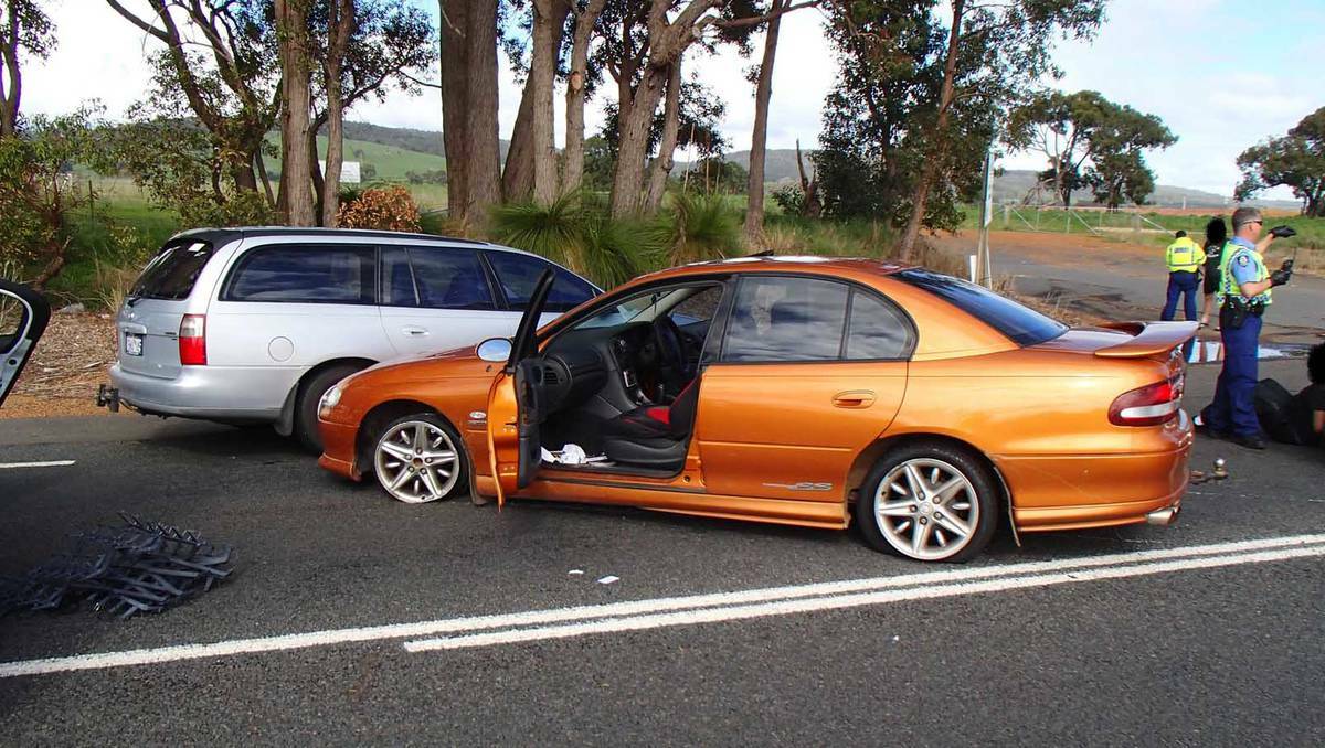 Two teens will face court over a string of charges related to this stolen vehicle. Photo: Bunbury Mail via Police Media.