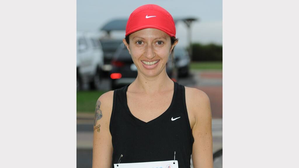 Lee-Maree Gallo - half-marathon competitor. Photo: Ted May.
