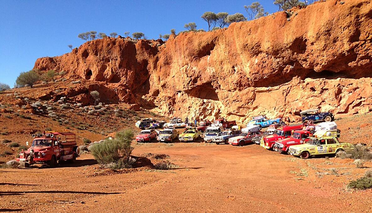 A fleet of 20 quirky vehicles rolled into Busselton on Saturday for the last stop on a motoring adventure rally.