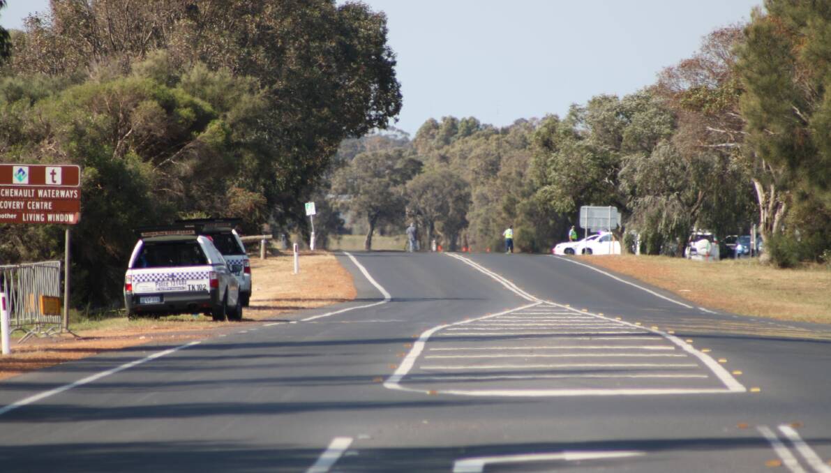 Police have announced that Old Coast Road will be closed to traffic in the region of the Leschenault Estuary from Laura Avenue to Pratt Road.