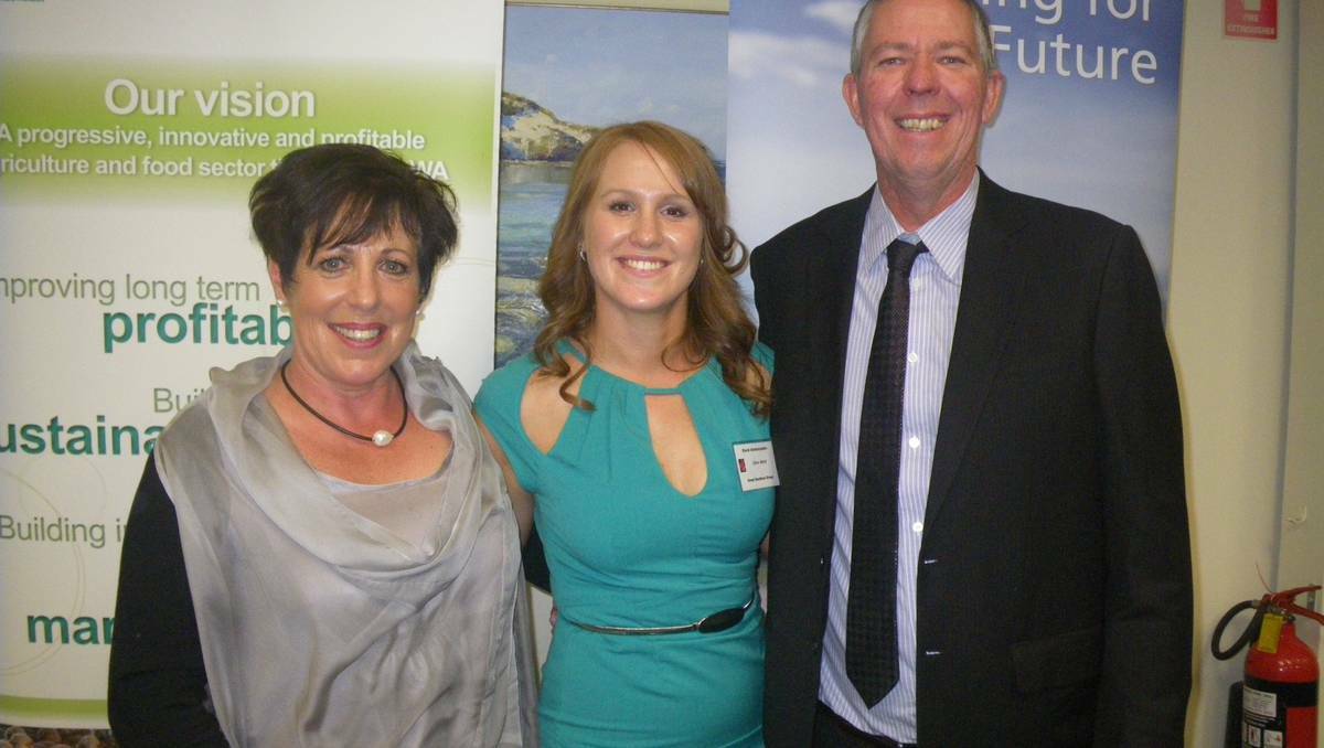 The Great Southern Zone's representative, Clare Ward was named runner-up WA Young Rural Ambassador at a presentation night on Saturday in Perth. Photo: Wagin Argus.