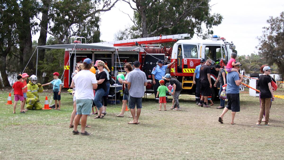 A large crowd turned out to support the 2014 Eaton Foreshore Festival. 