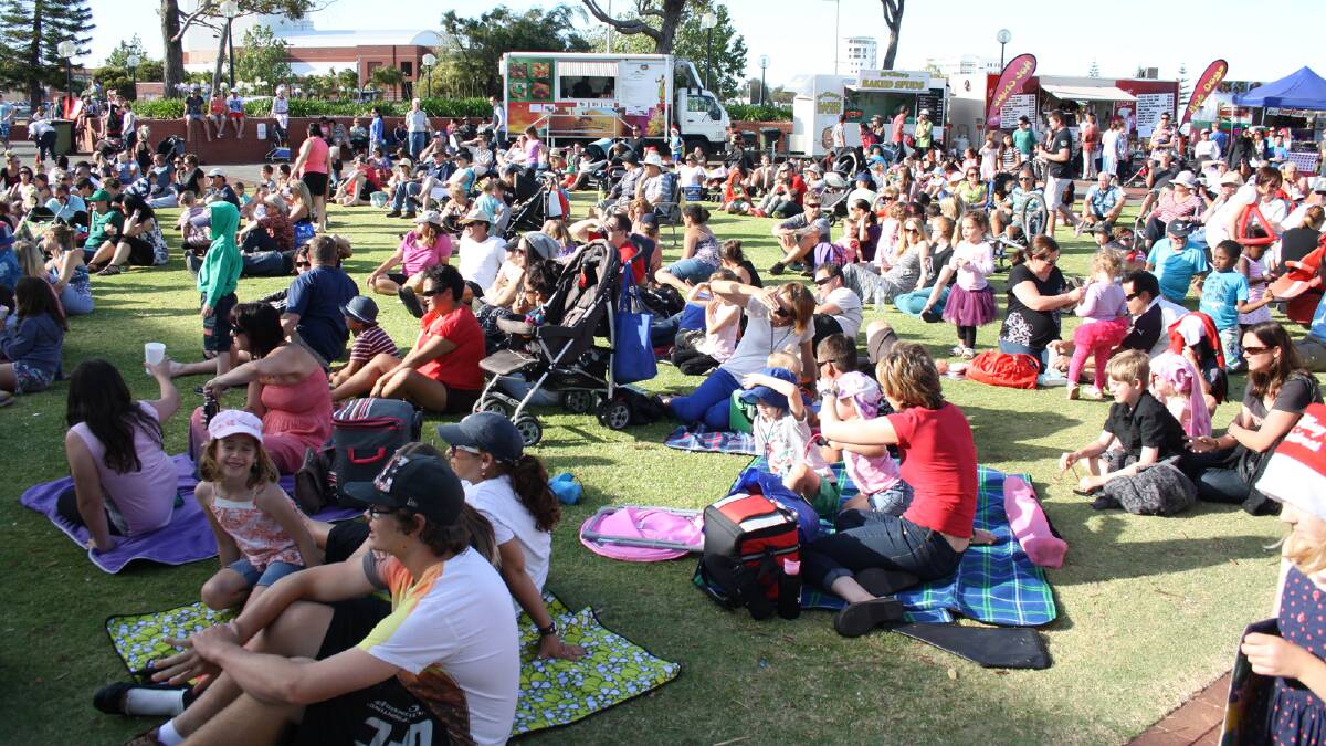 A large crowd attended the 2013 City of Bunbury Christmas Carnival and Parade. 