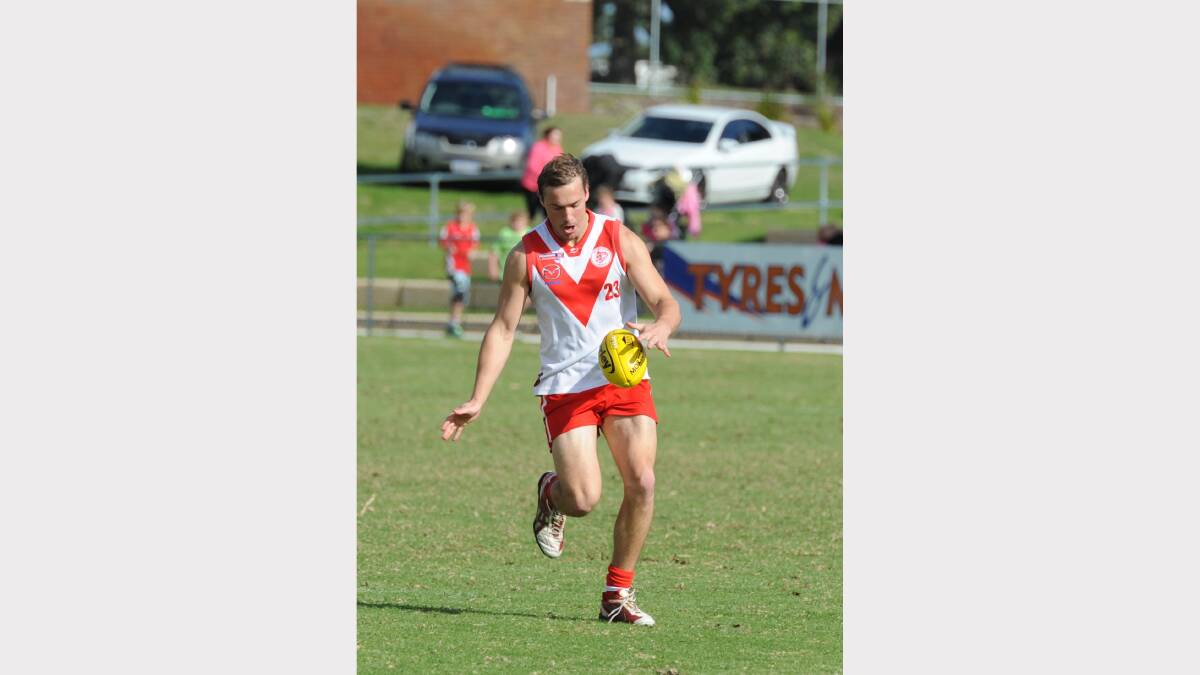 South Bunbury's Adrian Wasilew. Photo by Ted May.
