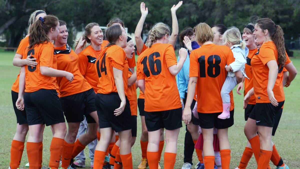 Geographe Bay beat Dynamos to move into the ladies cup final. Photos: Tracy Berridge.