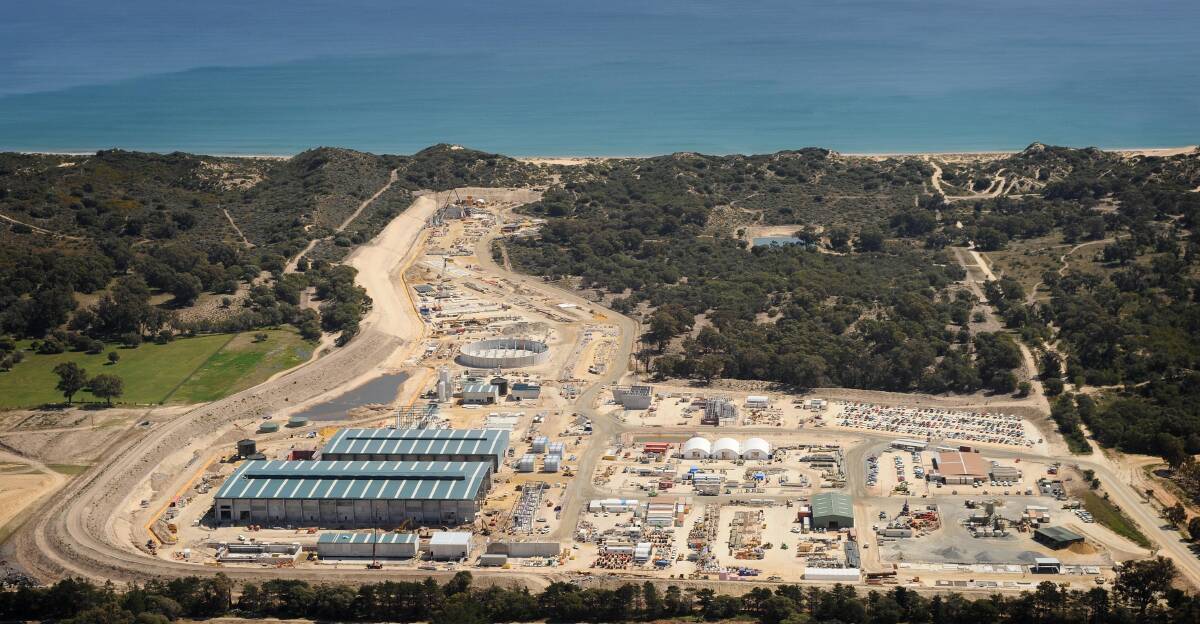 THE first seawater flowed into the Southern Seawater Desalination Plant this morning, marking a major milestone in the state government’s $450 million expansion project.