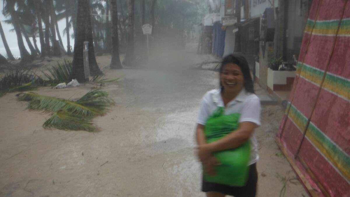 Bunbury man Dirk van Noort's photos from the super typhoon in the Philippines. 