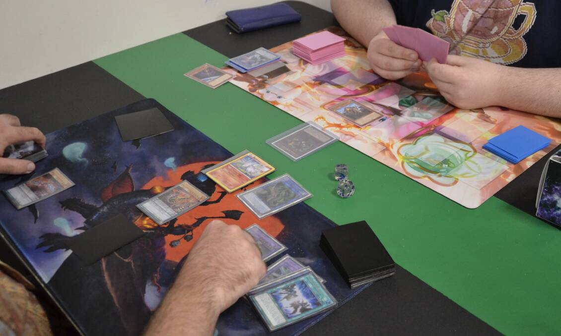 The game works by players drawing cards from their respective decks into 'the field', with the aim of reducing their opponents life points. 