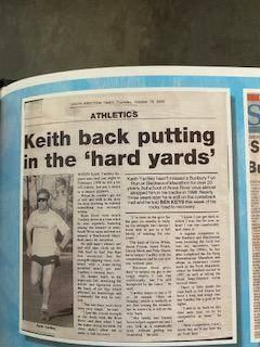 Keith has been featured in the paper many times before. Picture: Supplied