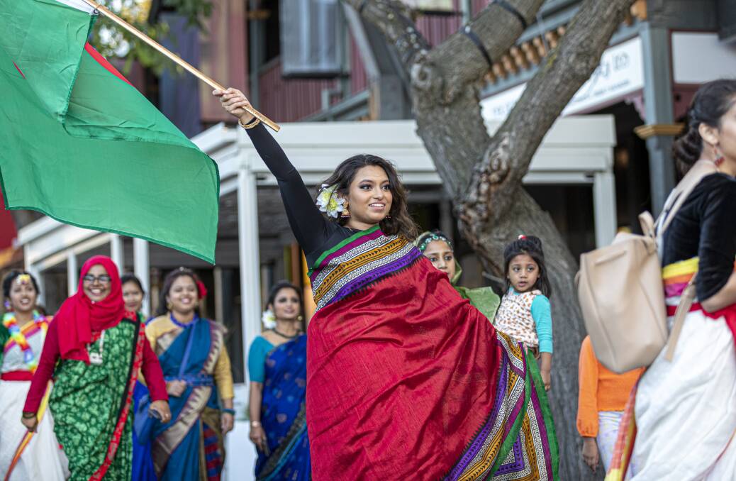 The Flag Parade: Almost 50 different cultures will be celebrated at the 2022 South West Multicultural Festival. Picture: supplied