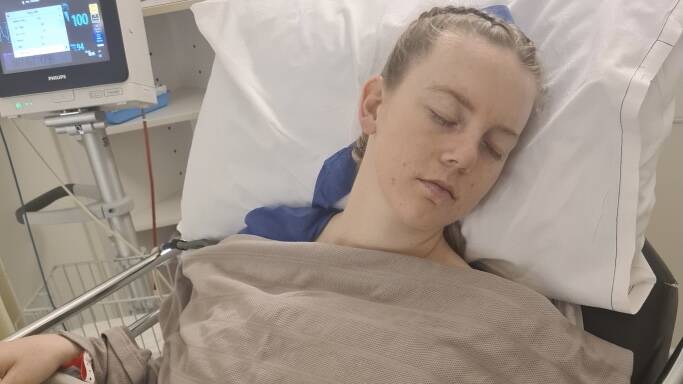 'Endo warrior': Bunbury-resident Monique was told by doctors her pain was just from her period and was often only given panadol. Picture: supplied