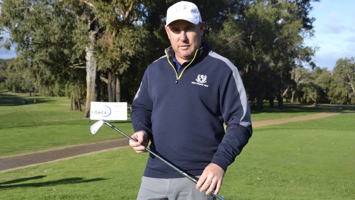 Current Bunbury Golf Club Champion Tim Gilotti will play in the Leading Amateur division for the Jim Barr Medal on June 5 and 6.