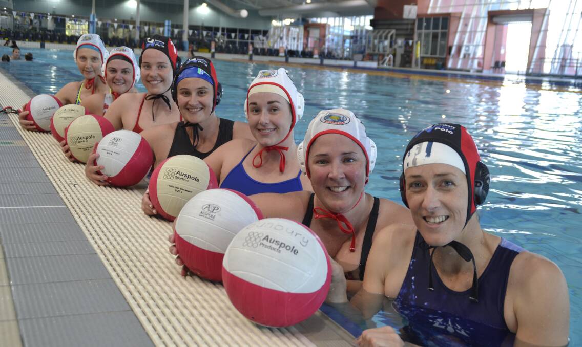 50 years of memories: The Bunbury Water Polo women's team has been scoring points in the sport since attending their first competition in 1991. Picture: Pip Waller 