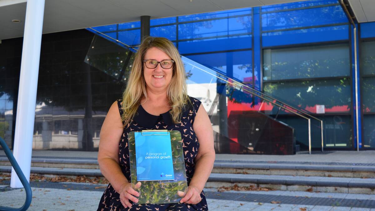 New program for Bunbury: GROW program worker Michelle Fiorenza hoped people attend the sessions to help improve their mental health. Picture: supplied. 