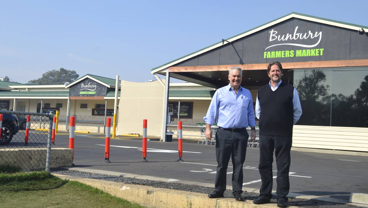 Safer access planned for all: General Manager Leith Johnston and Owner Kevin Opferkuch. Picture: Pip Waller 
