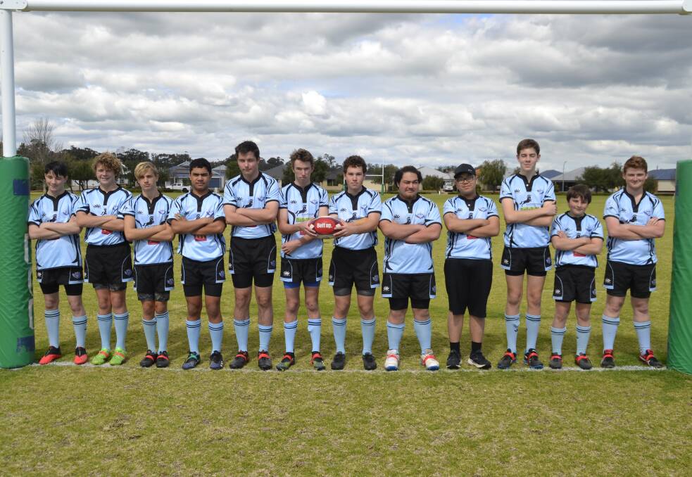 South West Spirit Rugby Union's under 15s team at Fandale Park in Dalyellup.
