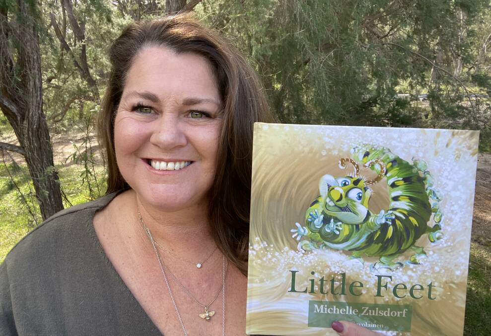 Michelle Zulsdorf's new book 'Little Feet' will launch at Kidd & Co from 11am, August 14. Photo is supplied. 