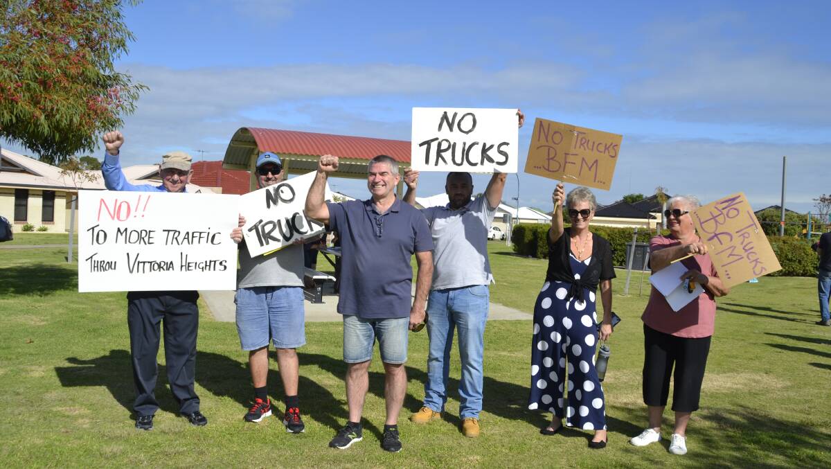 Residents gather: Glen Iris residential group spokesperson John Kowal led the protest on Saturday, May 1. Picture: Pip Waller 
