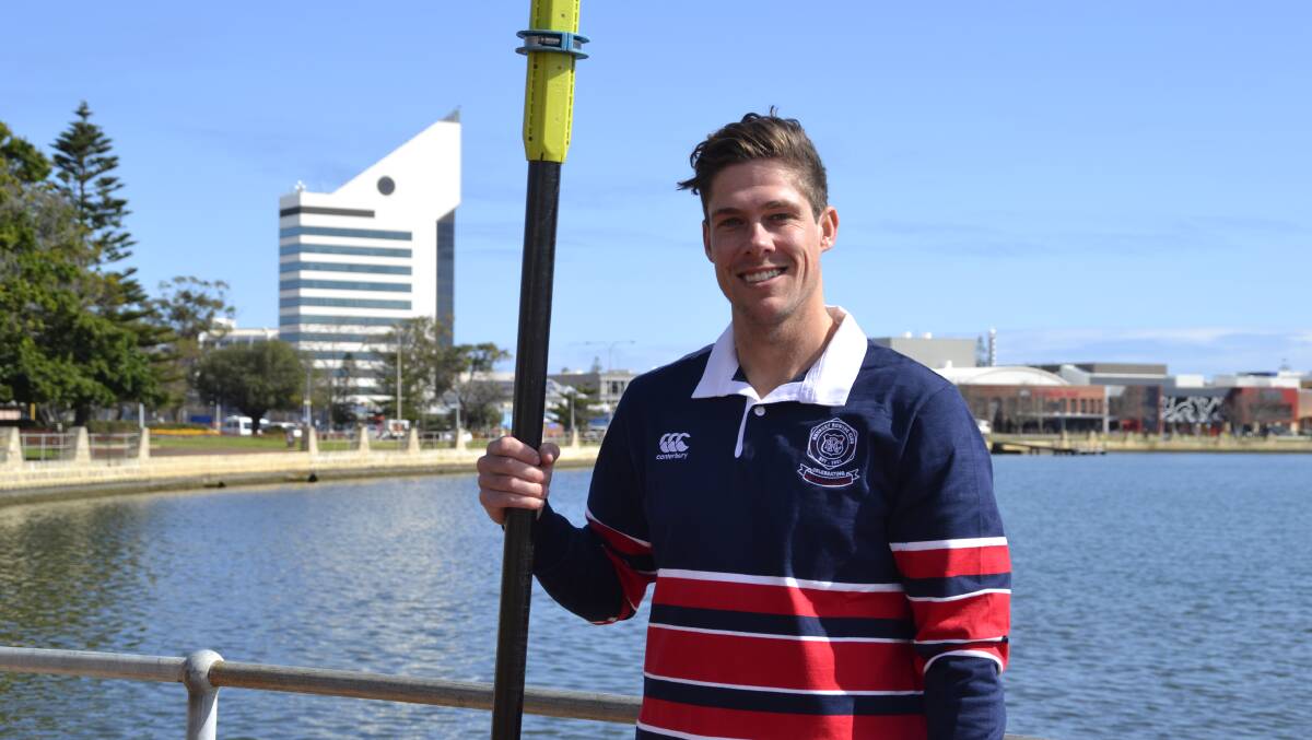 Welcome to the team: Cameron Fowler was named the Bunbury Rowing Clubs new coach for 2021. Picture: Pip Waller 