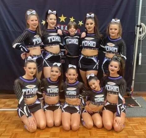 Program champions: Dark Royalty (senior level one) took out first for their category. Photo: supplied. 