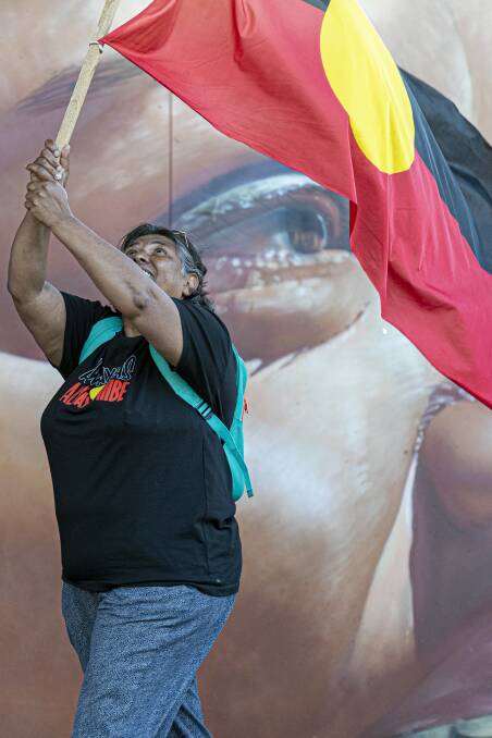 Multicultural Festival: The Aboriginal flag proudly made an appearance in the 2021 Festival. Picture: supplied 