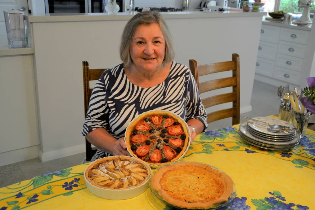 Rita Piparo made three different types of pissaladiere, inspired from different regions in France. 