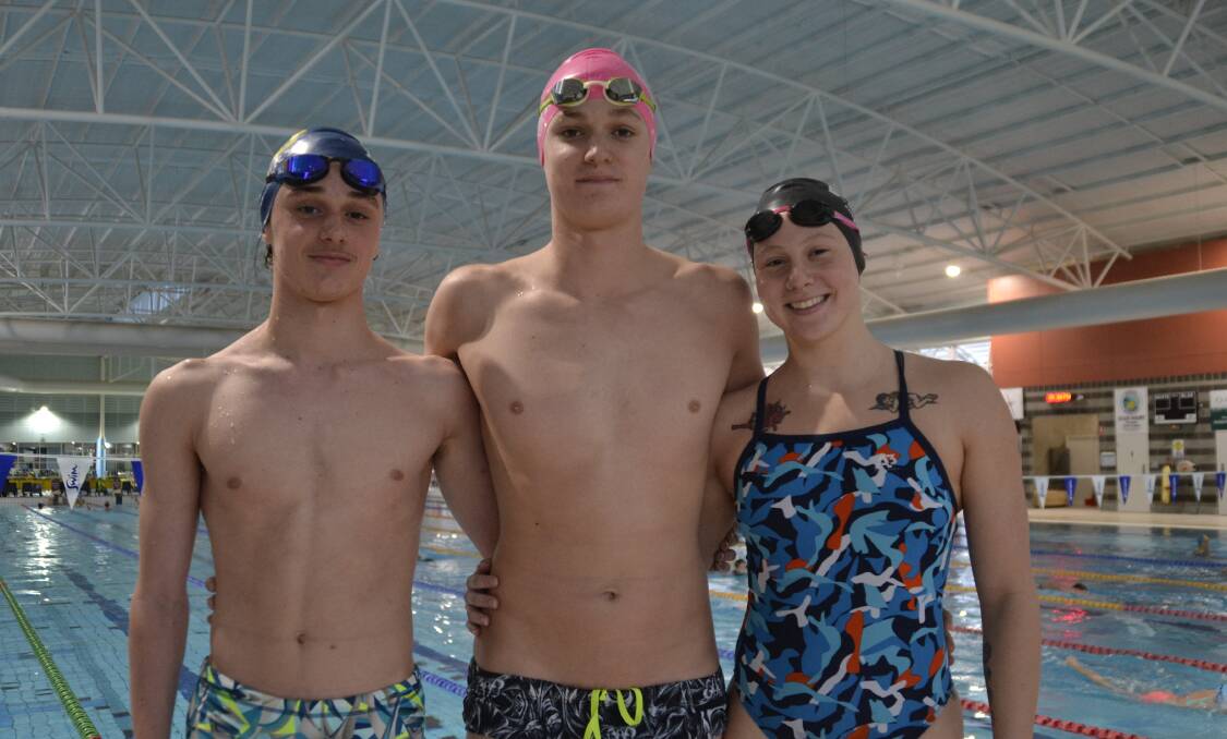 Alex Saffy, Kaiden Richings and Kara Svenson will head to the 2021 Australian Swimming Trials in June to compete to be selected in the 2021 Summer Olympics Australian team in Tokyo.