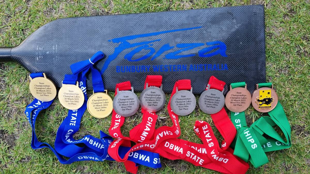 Winners: Forza received medals in all nine race categories entered - winning three gold, four silver and two bronze medals. Picture: supplied
