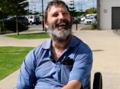 ENTHUSIASM: Garth has been looking for a job for the past two years. He has several qualifications in IT and a keen interest in NDIS coordination. Picture: Supplied.