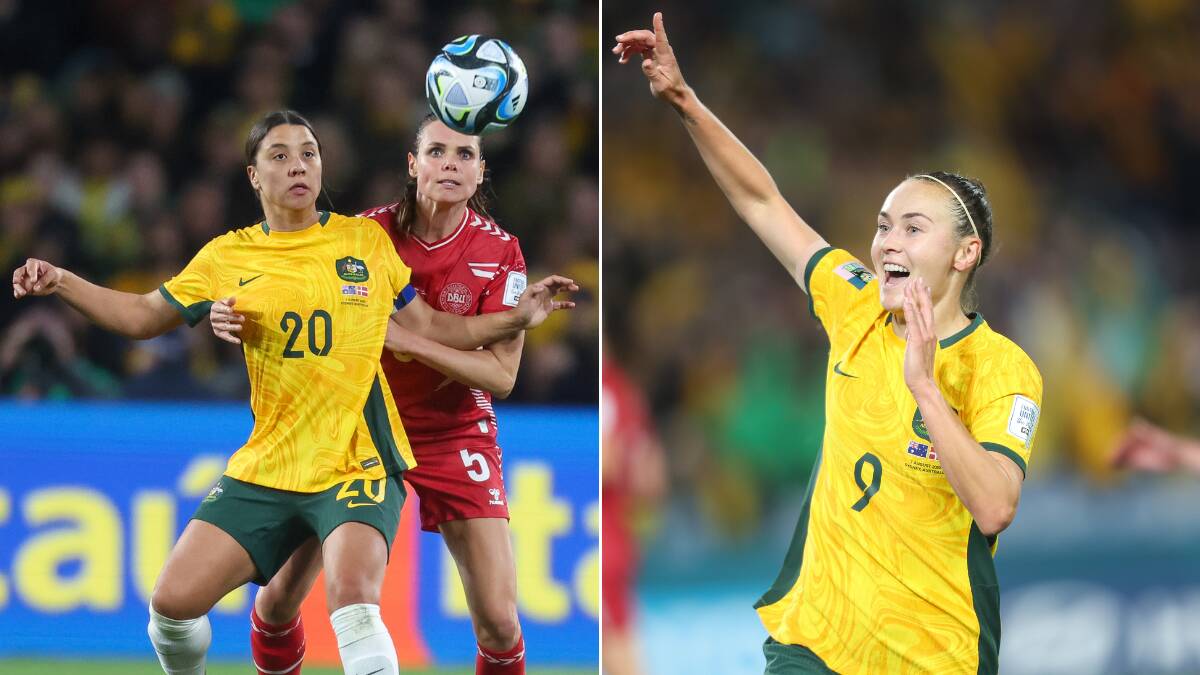Sam Kerr returning and Caitlin Foord scoring is a scary prospect for Matildas' World Cup opponents. Pictures by Adam McLean