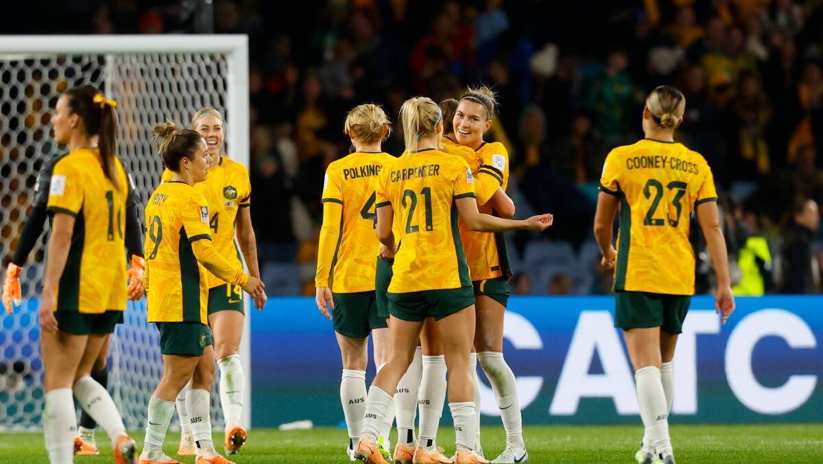 Can the Matildas go all the way in the World Cup? Picture by Anna Warr