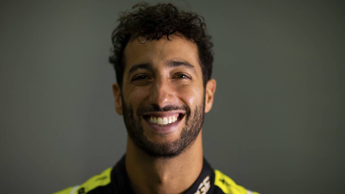 Daniel Ricciardo for the Renault F1 Team on January 28, 2020. File picture