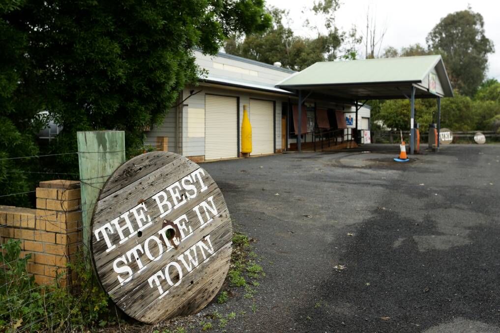 Shut down: The Bylong General Store closed in recent months. It's a 90-kilometre drive to get milk and bread now. Picture: Jonathan Carroll