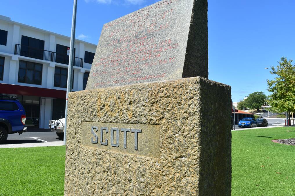 The Scott family memorial is set to be relocated after extensive discussion with the direct descendents.