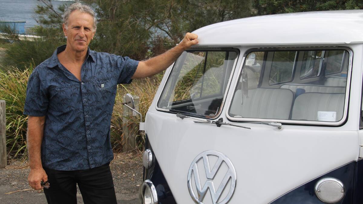 Rob Frizza … offering tours of the Peninsula in a vintage Kombi.