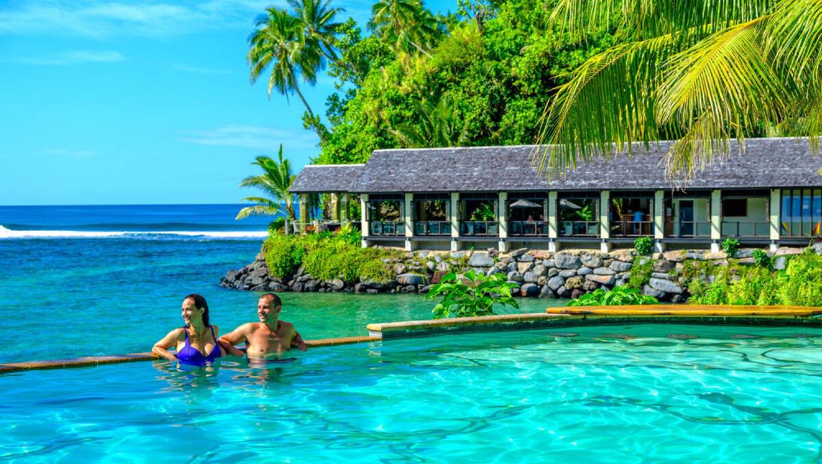 Seabreeze Resort Samoa … substantial savings at the adults-only resort. 